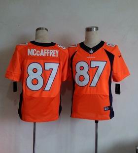nike nfl broncos #87 MCcAFFREY Orange elite jersey