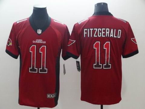 nike nfl cardinals #11 Fitzgerald red drift fashion rush jersey