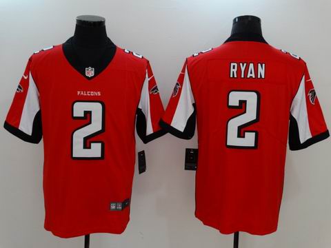 nike nfl faclons #2 Ryan rush II red limited jersey