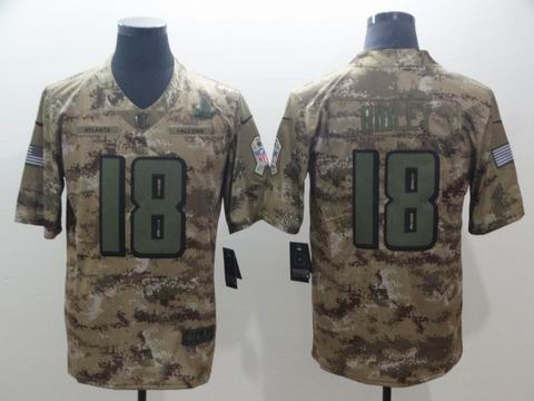 nike nfl falcons #18 Ridley Camo Salute  to service jersey