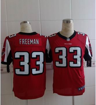 nike nfl falcons 33 Freeman red elite jersey