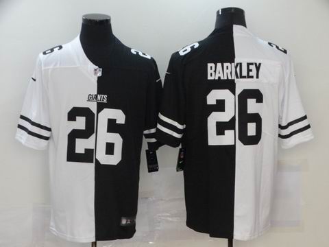 nike nfl giants #26 BARKLEY white black jersey