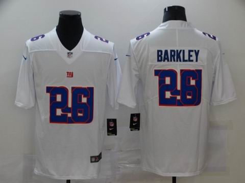 nike nfl giants #26 BARKLEY white shadow jersey