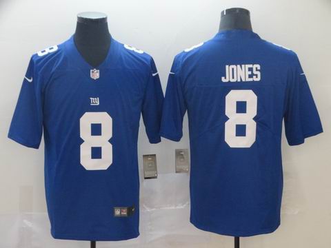 nike nfl giants #8 Jones blue vapor untouchable limited jersey