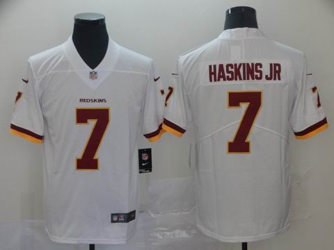 nike nfl redskins #7 Haskins JR white vapor untouchable jersey