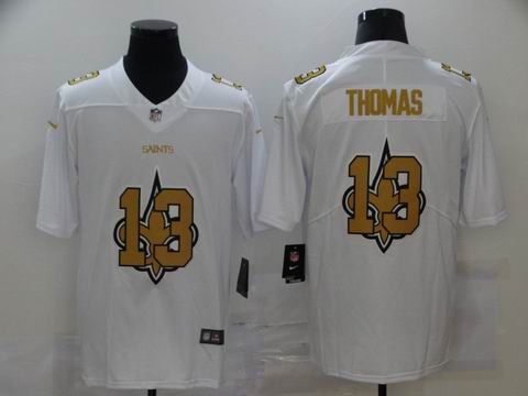 nike nfl saints #13 THOMAS white shadow jersey