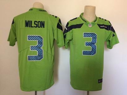 nike nfl seattle seahawks #3 WINSON green rush limited jersey