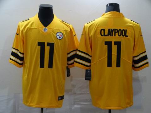 nike nfl steelers #11 CLAYPOOL yellow jersey