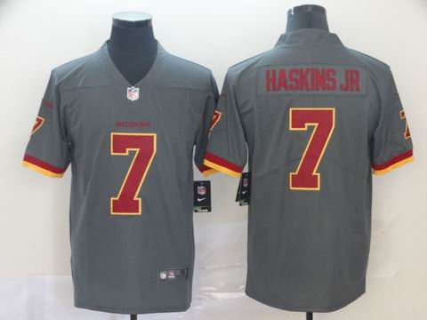 washington redskins #7 HASKINS JR grey interverted jersey