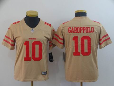 women 49ers #10 GAROPPOLO interverted jersey