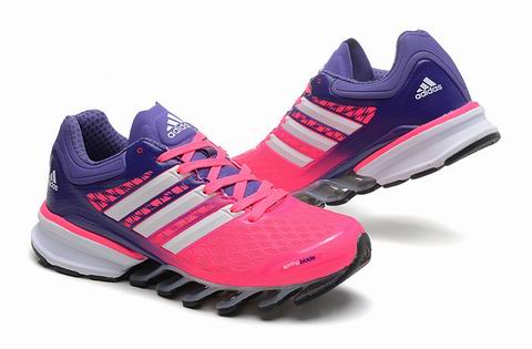 women Adidas Springblade II shoes pink purple