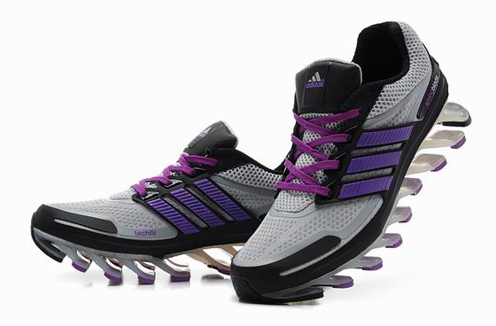 women Adidas Springblade shoes grey purple