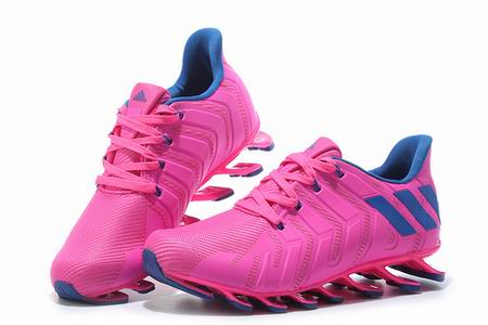 women Adidas springblade 7 shoes pink blue