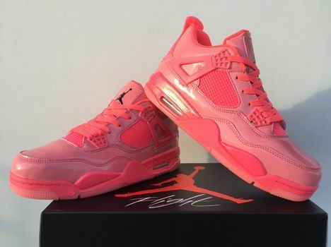 women Air Jordan 4 NRG Hot Punch pink