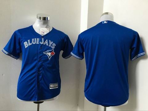 youth Toronto Blue Jays blank blue jersey