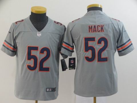 youth bears #52 mack gray interverted jersey