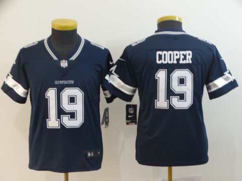 youth dallas cowboys #19 Cooper blue rush II jersey